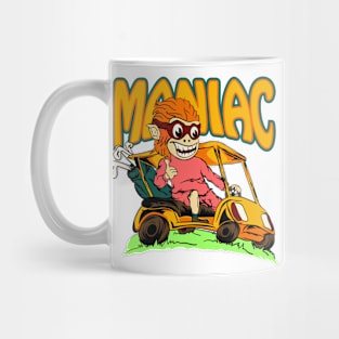 Maniac Golf - Driving on Golf Field Mug